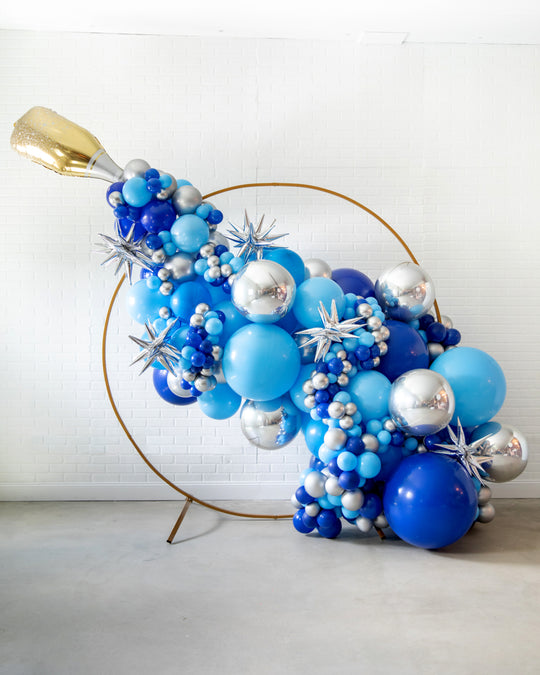 Custom Business Collection - Circle Frame with Champagne Foil