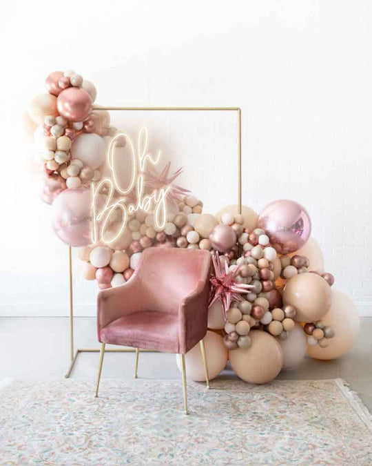 Twinkle Twinkle - 4x6 Frame Install Piece with Neon Sign