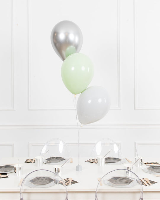 Mandalorian Theme - 11in Balloon Bouquet Centerpiece