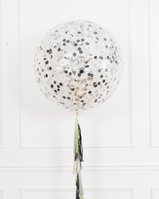 Mandalorian Theme - Confetti Giant Balloon with Tassel