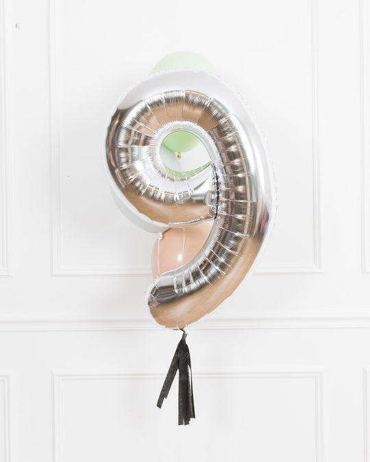 Mandalorian Theme - Number Balloon Bouquet