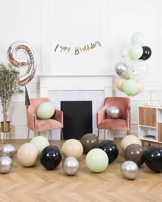 Mandalorian Theme - The Happy Birthday Decor Set