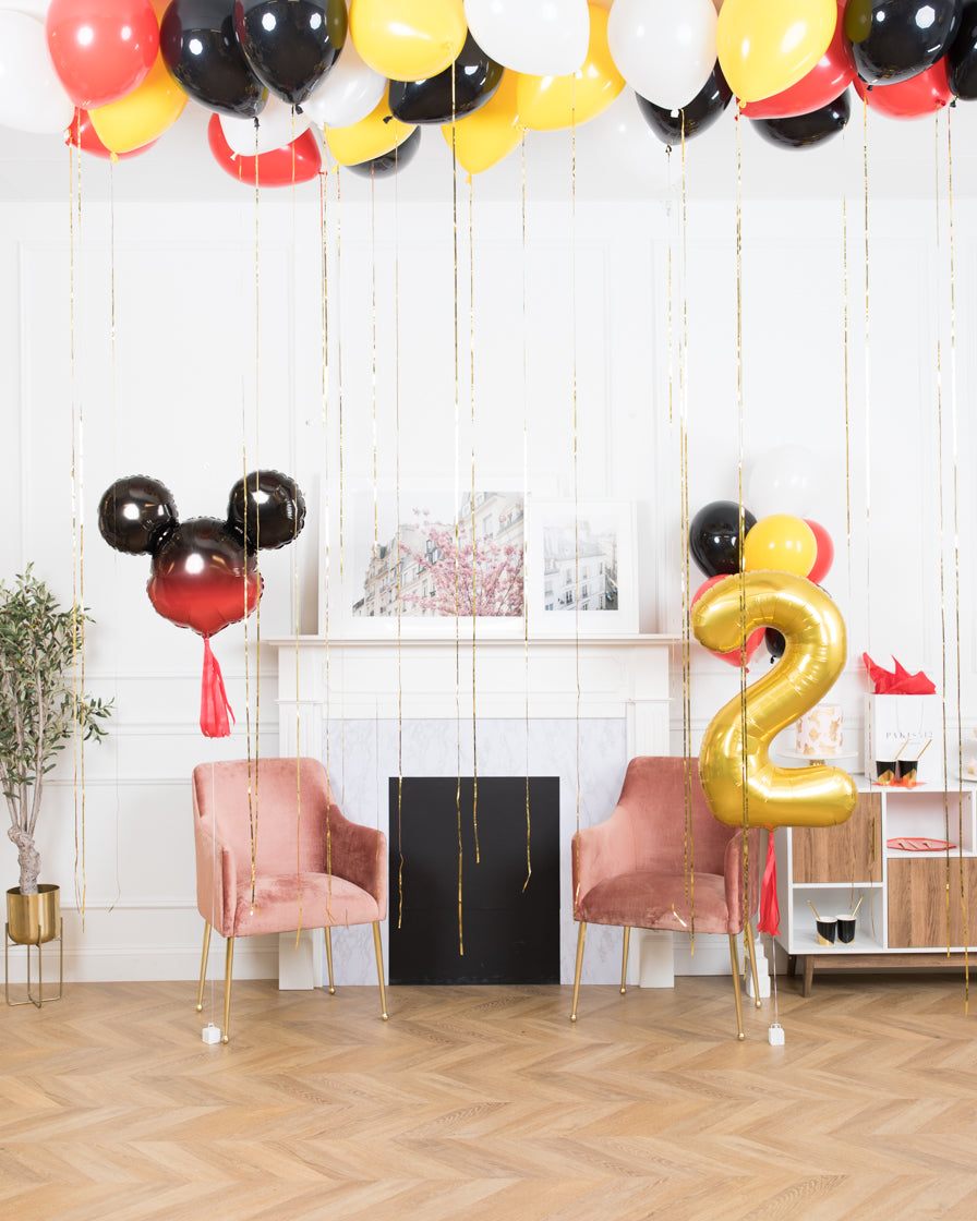 mickey-mouse-balloon-party-paris312-bouquet-number-yellow-black-white-gold-ceiling-set