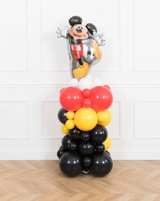 Magical Party Mouse Theme - Magical Party Mouse Forever Foil Balloon Column - 4ft