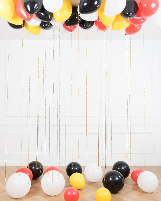 Magical Party Mouse Theme - Ceiling & Floor Balloons Set