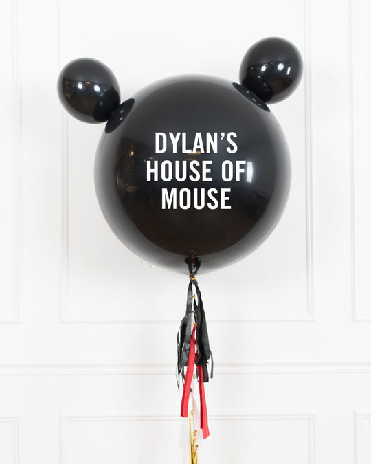 Magical Party Mouse Theme - House of Mouse Giant Balloon with Tassel