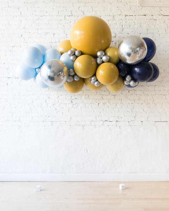 Mid Century Hues - Floating Balloon Arch - 5ft