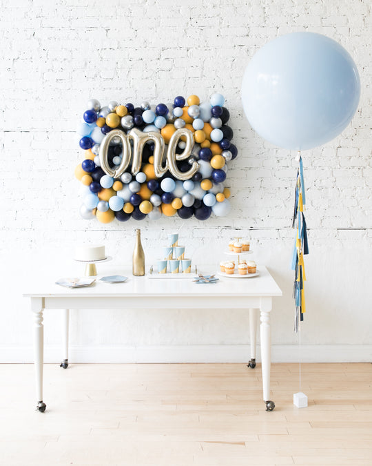 Mid Century Hues - Backdrop & Giant Balloon Set