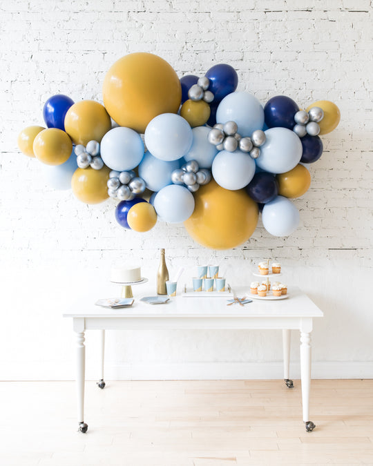Mid Century Hues - Backdrop Balloon Garland Install Piece