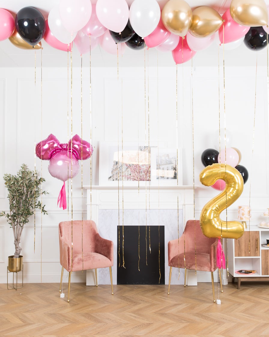 minnie-mouse-disney-party-decor-pink-black-gold-balloon-birthday-ombre-magical-set-foil-bouquet-number-ceiling