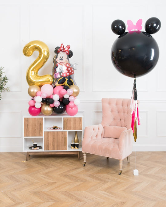 Pink Magical Party Mouse Theme - The Delightful Duo Decor Set