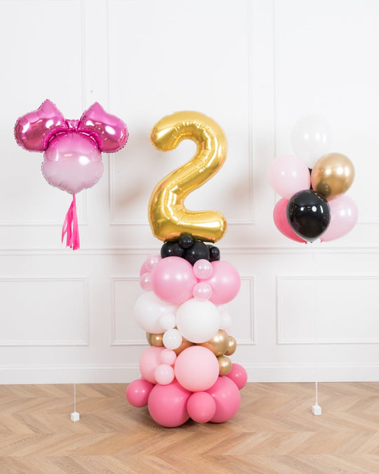 Pink Magical Party Mouse Theme - The Trio Decor Set