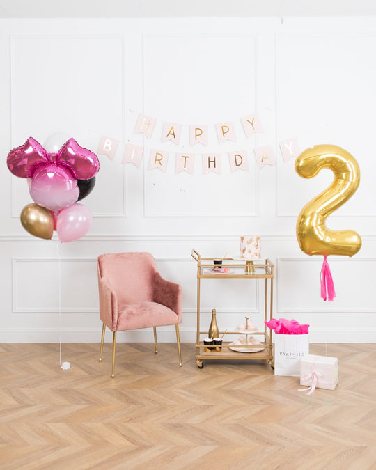 Pink Magical Party Mouse Theme - The Birthday Basics Decor Set