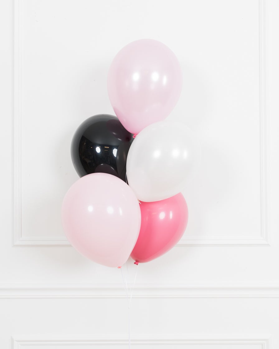 minnie-mouse-disney-party-decor-pink-black-gold-balloon-birthday-ombre-magical-set-foil-bouquet-number