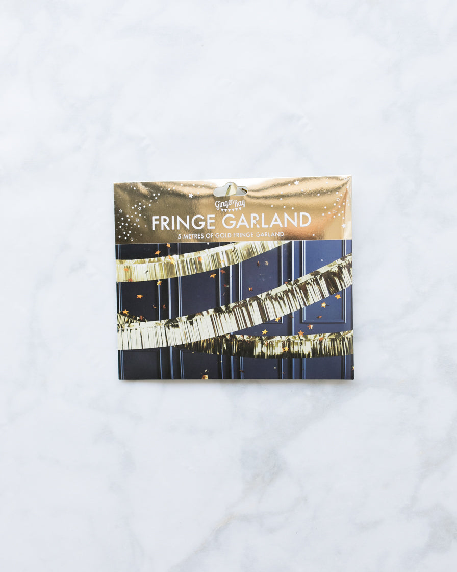 Gold Fringe Garland