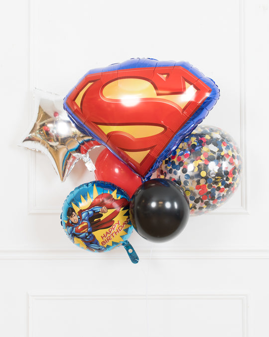 GIFT-Superman Balloon Bouquet