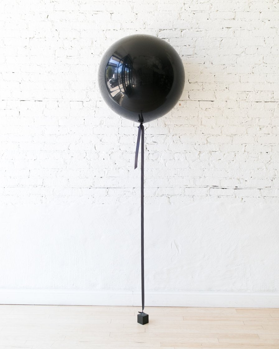 new-years-decorations-balloon-giant-personalizable-ribbon-chicago-2023-black-paris312