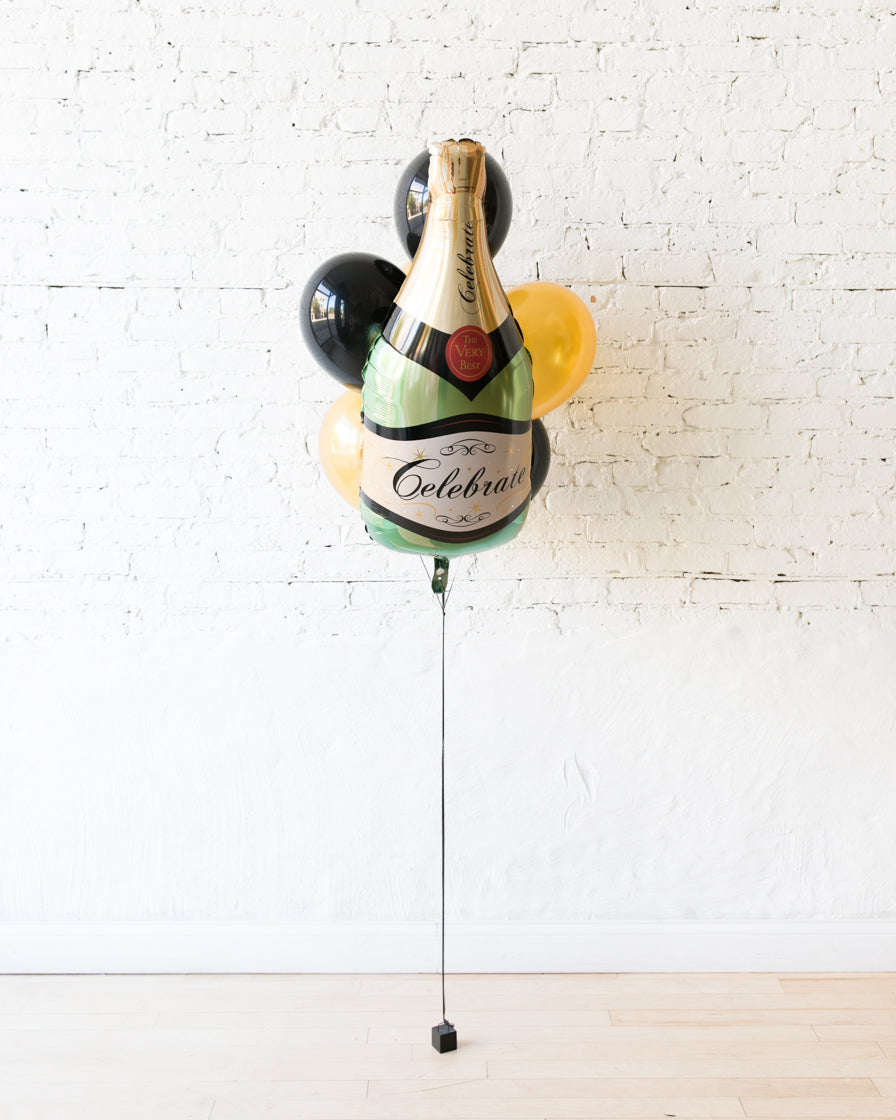 new-years-decorations-balloon-bouquet-chicago-2023-gold-black-champagne-paris312