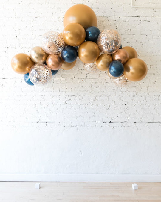 Midnight Copper - Floating Balloon Arch - 5FT