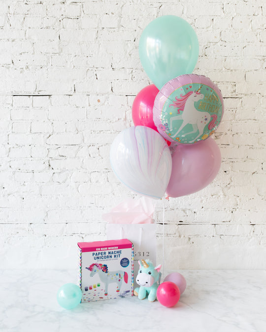 GIFT-Unicorn Activity & Balloons Set