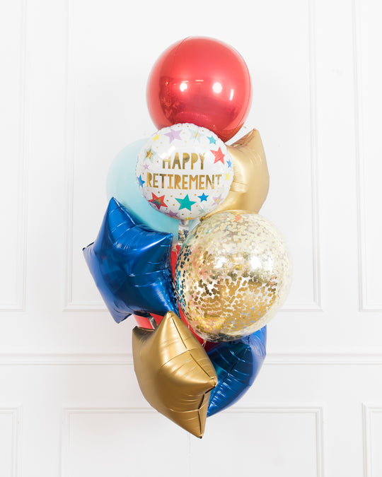 GIFT- Happy Retirement Balloon Bouquet