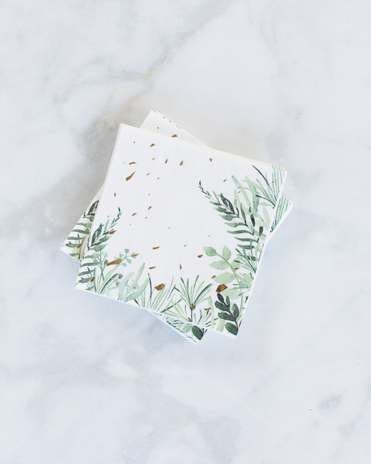 Harlow & Grey - Secret Garden Small Napkins - pack of 20