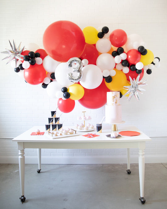 Racecar - Number Balloon Backdrop Install Piece