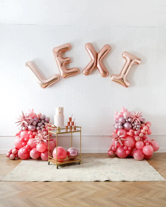 Pretty in Pink - The Name Arch Display