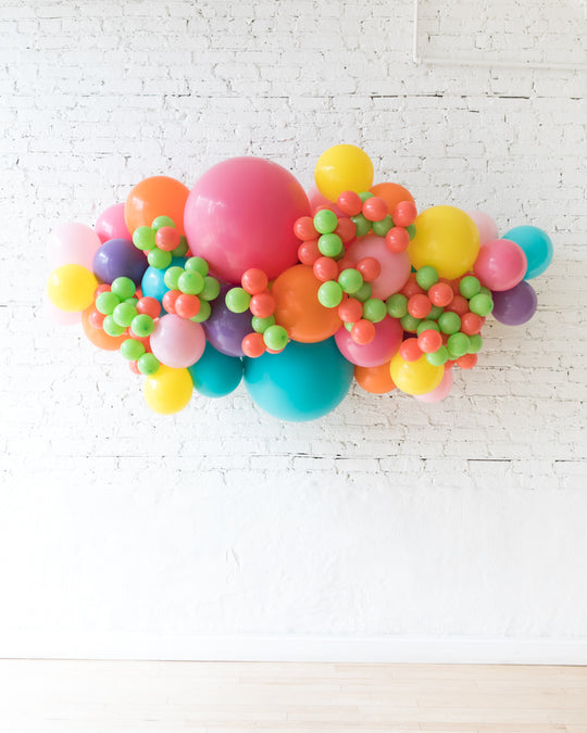 OUTDOOR-Fiesta Palette Balloon Garland