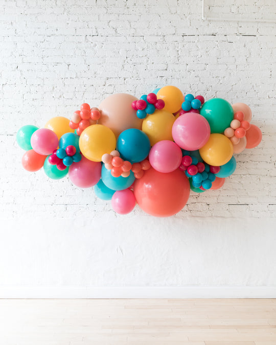 OUTDOOR-Tropical Mix Theme Balloon Garland