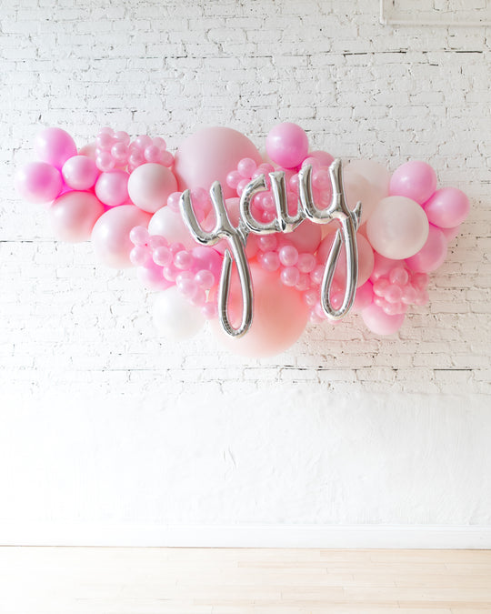 OUTDOOR-YAY Soft Pink Palette Balloon Garland