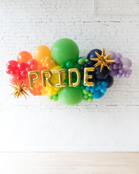 PRIDE Rainbow Palette Balloon Garland