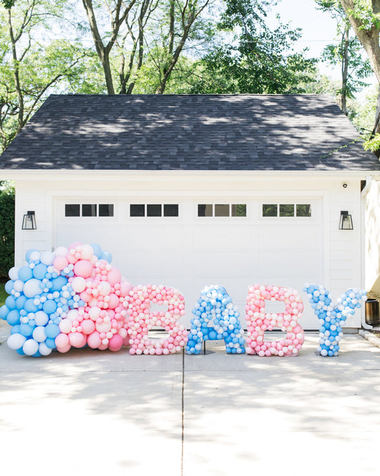OUTDOOR - Gender Reveal - The Delightful Driveway