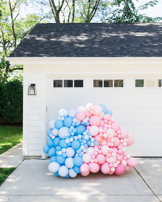 OUTDOOR - Gender Reveal - Freestanding Balloon Piece