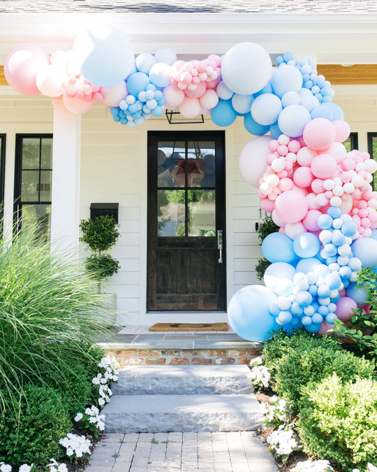 OUTDOOR - Gender Reveal - Balloon Garland - 18ft
