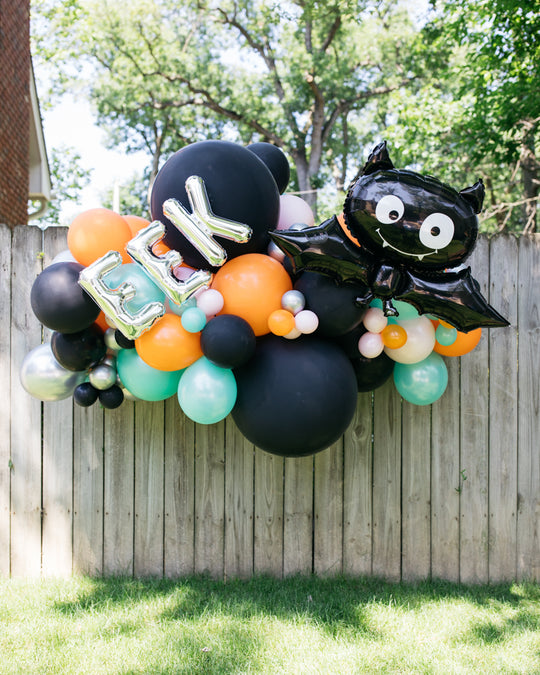 OUTDOOR - Halloween Theme - EEK Balloon Garland - 6ft