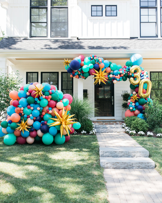 OUTDOOR -  Birthday - The Elevated Entry with Foil