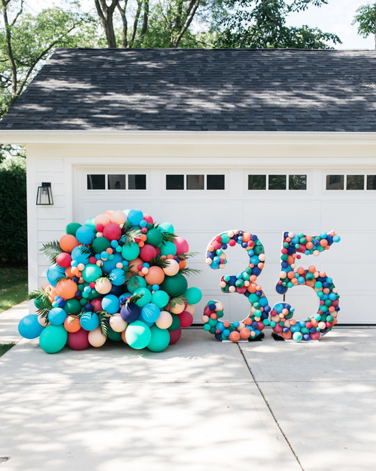 OUTDOOR - Birthday - The Delightful Driveway
