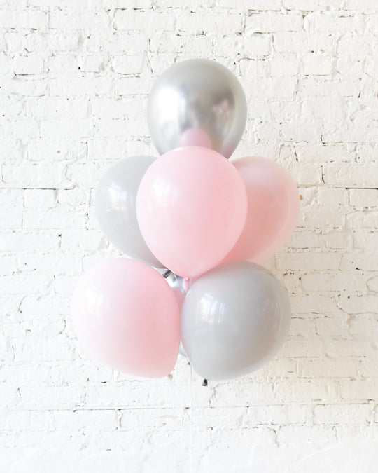 Pink Chic - 11in Balloons - bouquet of 7