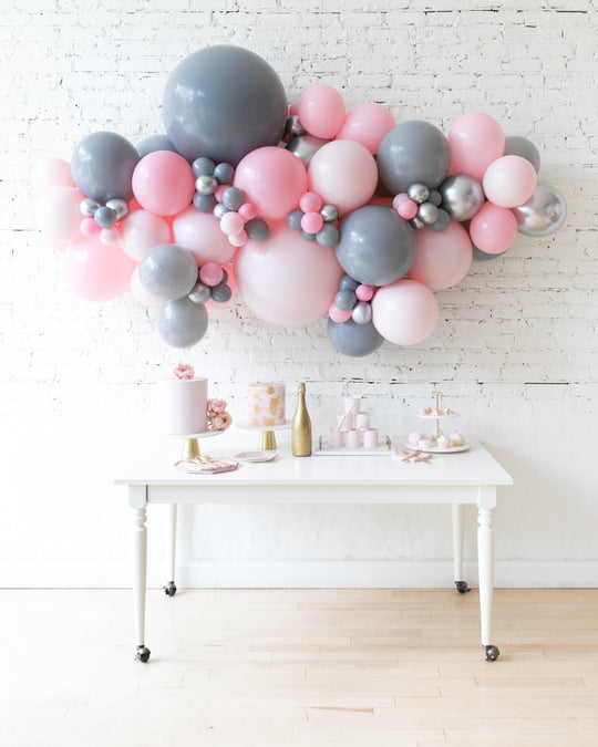 Pink Chic - Backdrop Balloon Garland Install Piece