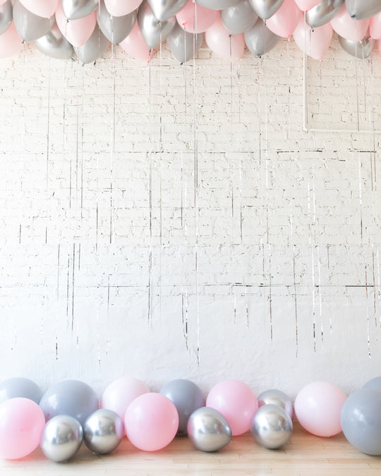 Pink Chic - Ceiling and Floor Balloon Set