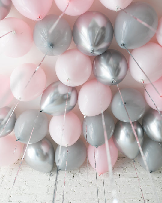 Pink Chic - 11in Ceiling Balloons - set of 25