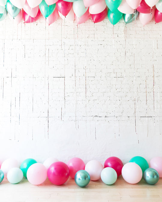 Flamingo Fling - Ceiling & Floor Balloon Set