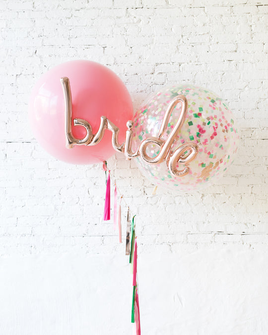 GIFT-Flamingo Fling - BRIDE Giant Bouquet