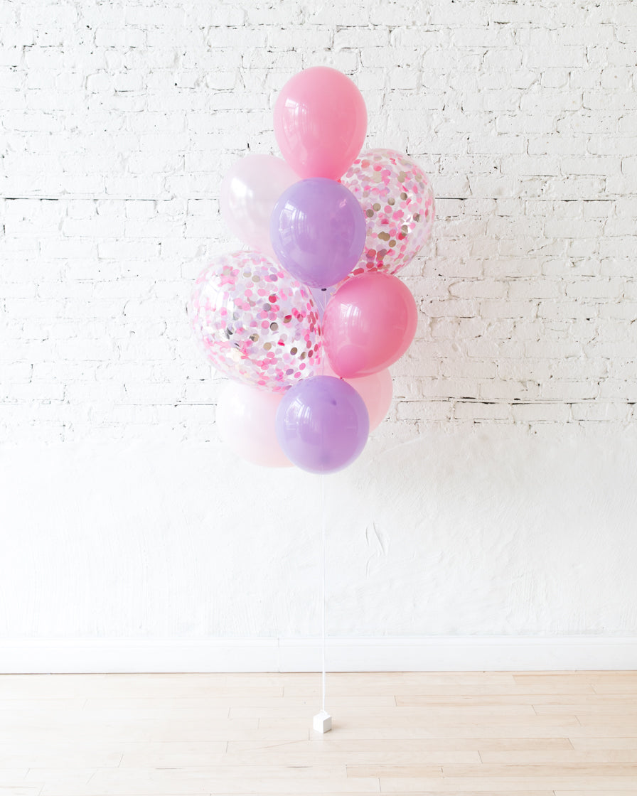 Princess-balloon-bouquet-pink-confetti
