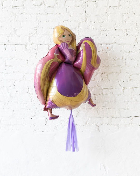 GIFT-Rapunzel Foil Balloon and lavender Skirt