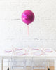 Princess-balloon-centerpiece-bouquet-orb-pink-skirt
