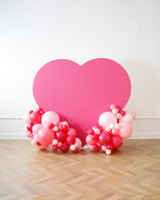 Valentine's Day - Balloon Heart Panel and Garland