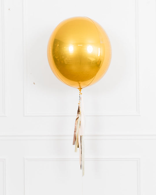 Serengeti - 21in Orb Foil Balloon with Half-Tassel