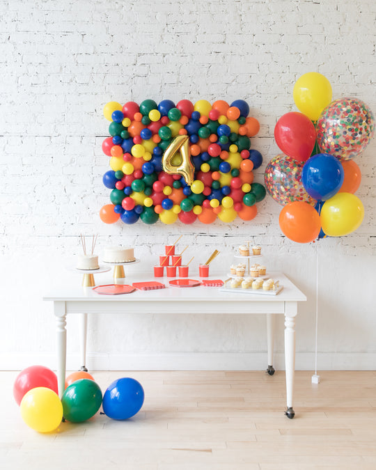 Sesame Street Theme -  Balloon Board & Confetti Bouquet Set